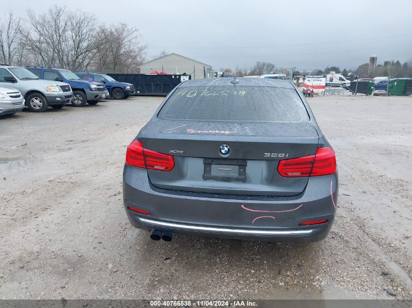 2016 BMW 328I xDrive VIN: WBA8E3G53GNT77861 Lot: 40766538