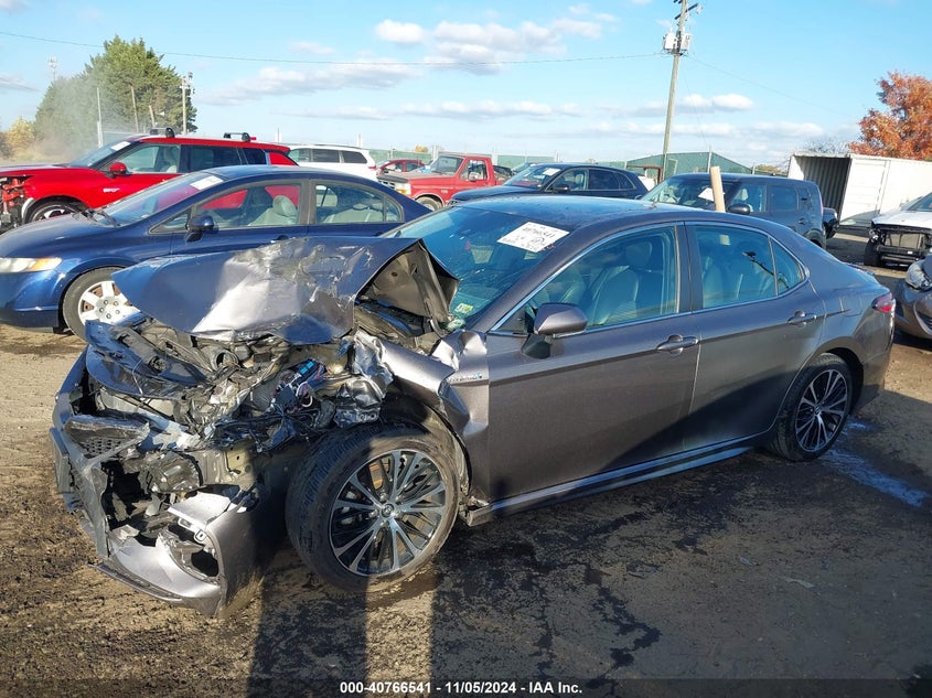 2019 TOYOTA CAMRY HYBRID VIN: 4T1B21HK8KU014489