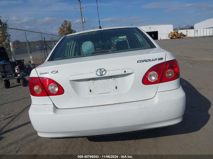 2006 Toyota Corolla Le VIN: JTDBR32EX60061681 Lot: 40766543