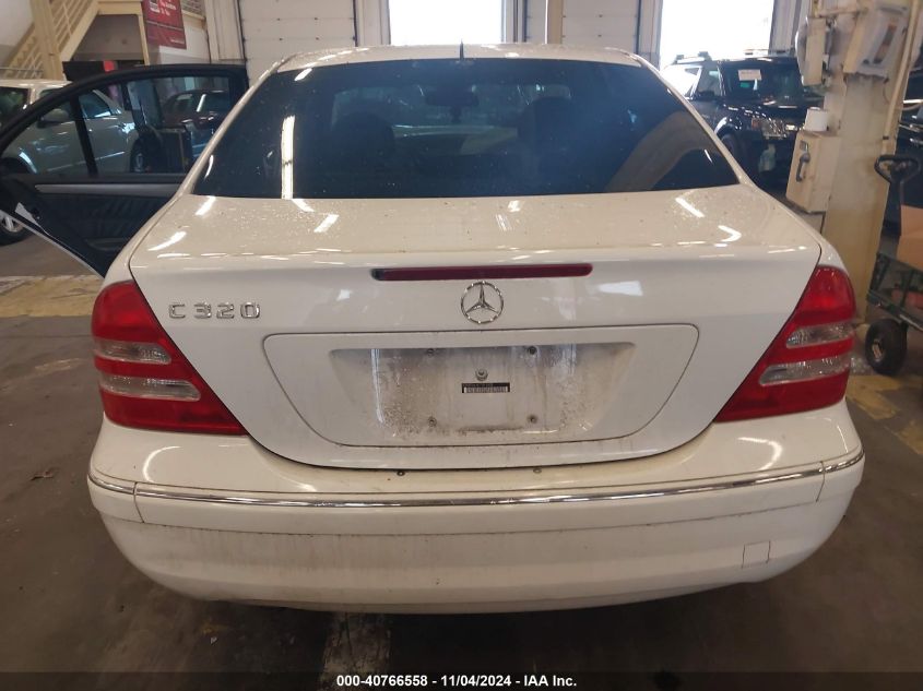 2001 Mercedes-Benz C 320 VIN: WDBRF64J81F092435 Lot: 40766558