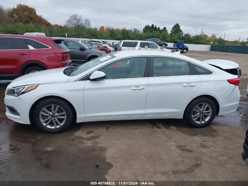 2016 Hyundai Sonata Se VIN: 5NPE24AF8GH328726 Lot: 40766632