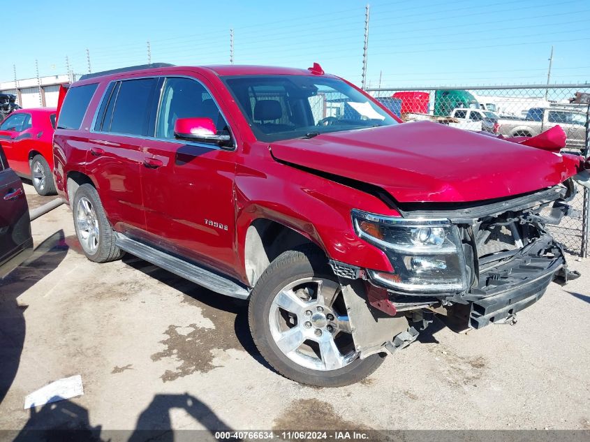 VIN 1GNSCBKCXFR639470 2015 Chevrolet Tahoe, LT no.1