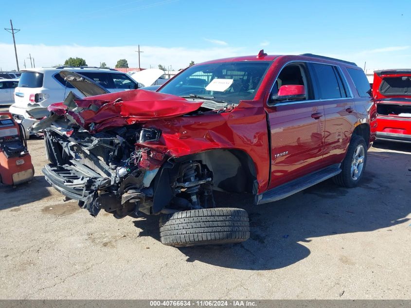 VIN 1GNSCBKCXFR639470 2015 Chevrolet Tahoe, LT no.2