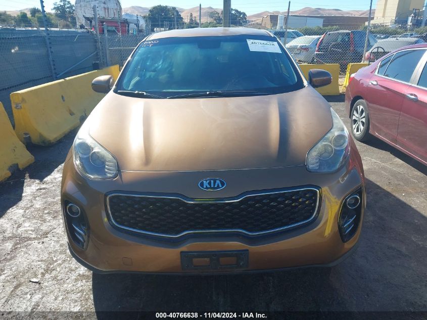 2017 Kia Sportage Lx VIN: KNDPMCAC9H7142881 Lot: 40766638