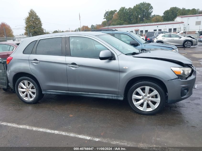 2013 Mitsubishi Outlander Sport Es VIN: 4A4AP3AU4DE013600 Lot: 40766647