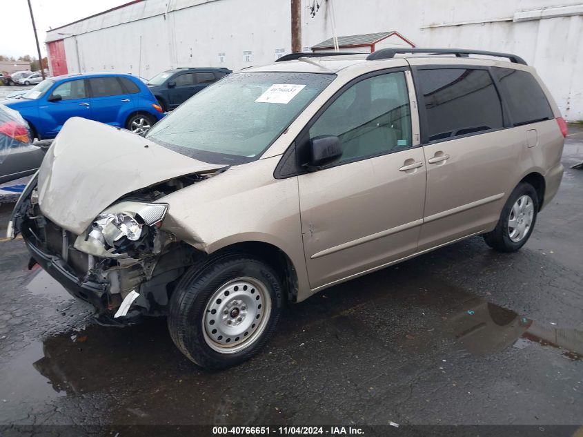 2006 Toyota Sienna Le VIN: 5TDZA23C46S433462 Lot: 40766651