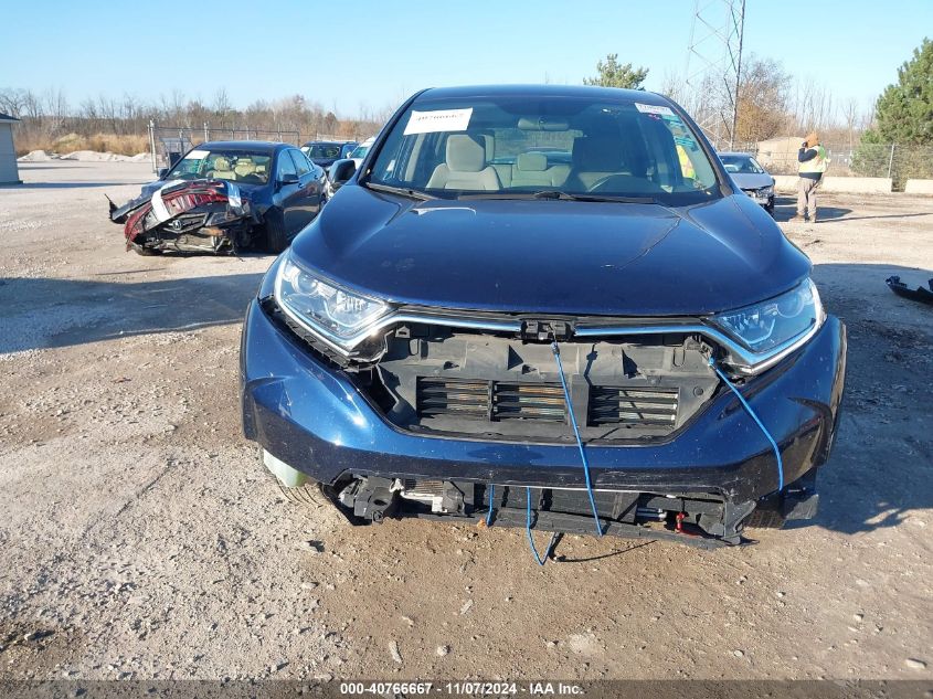 2018 Honda Cr-V Lx VIN: 2HKRW6H36JH234106 Lot: 40766667