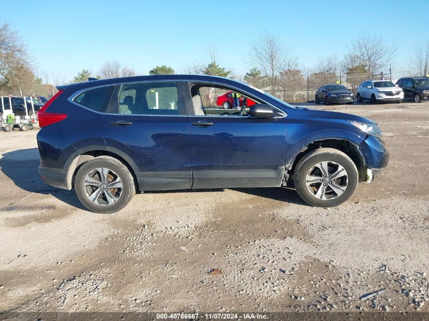 2018 Honda Cr-V Lx VIN: 2HKRW6H36JH234106 Lot: 40766667