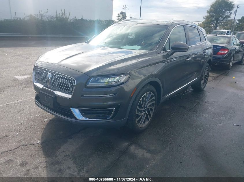 2019 Lincoln Nautilus Reserve VIN: 2LMPJ8L99KBL46294 Lot: 40766688