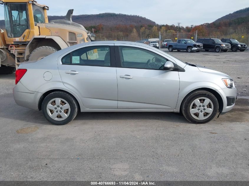 2014 Chevrolet Sonic Ls Auto VIN: 1G1JA5SH3E4234966 Lot: 40766693