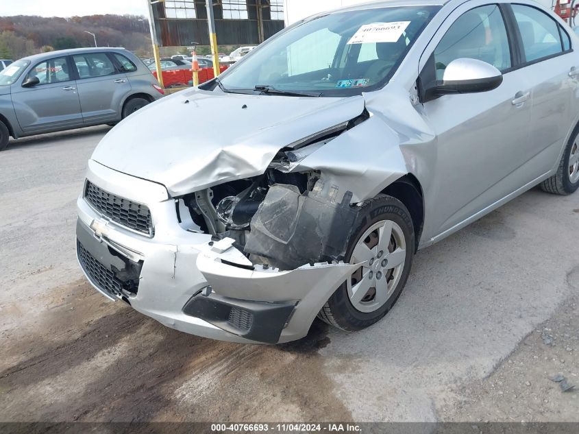 2014 Chevrolet Sonic Ls Auto VIN: 1G1JA5SH3E4234966 Lot: 40766693