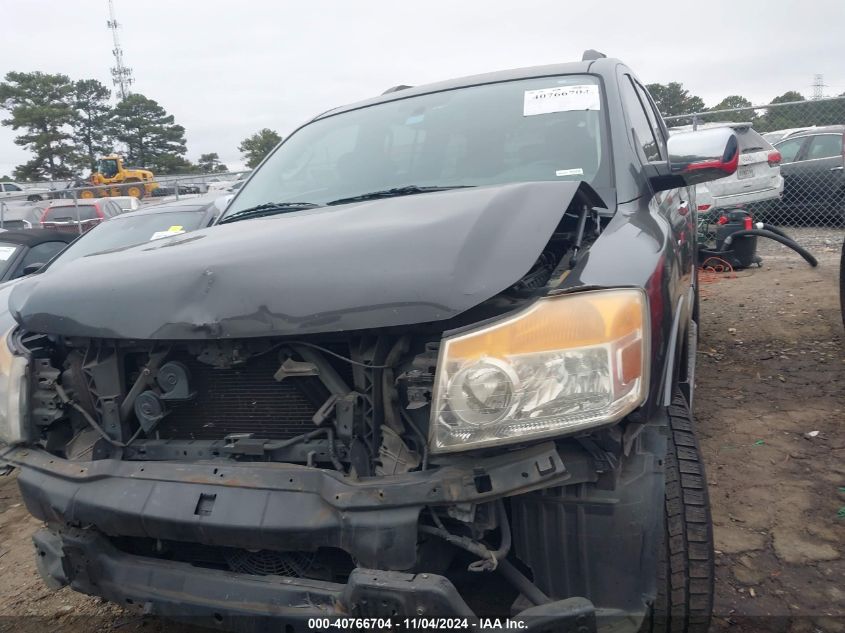 2010 Nissan Armada Se/Titanium/Platinum VIN: 5N1BA0ND7AN621155 Lot: 40766704