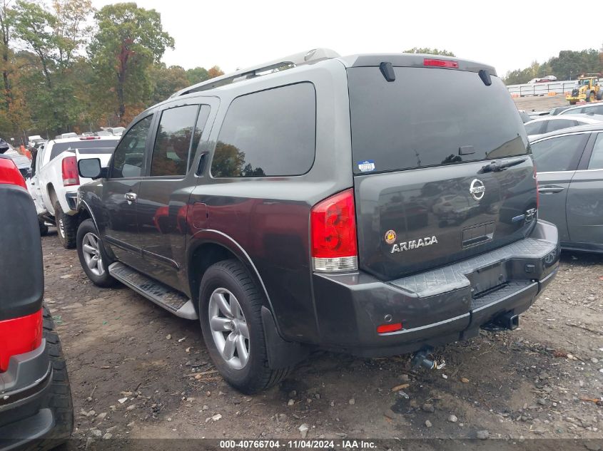 2010 Nissan Armada Se/Titanium/Platinum VIN: 5N1BA0ND7AN621155 Lot: 40766704