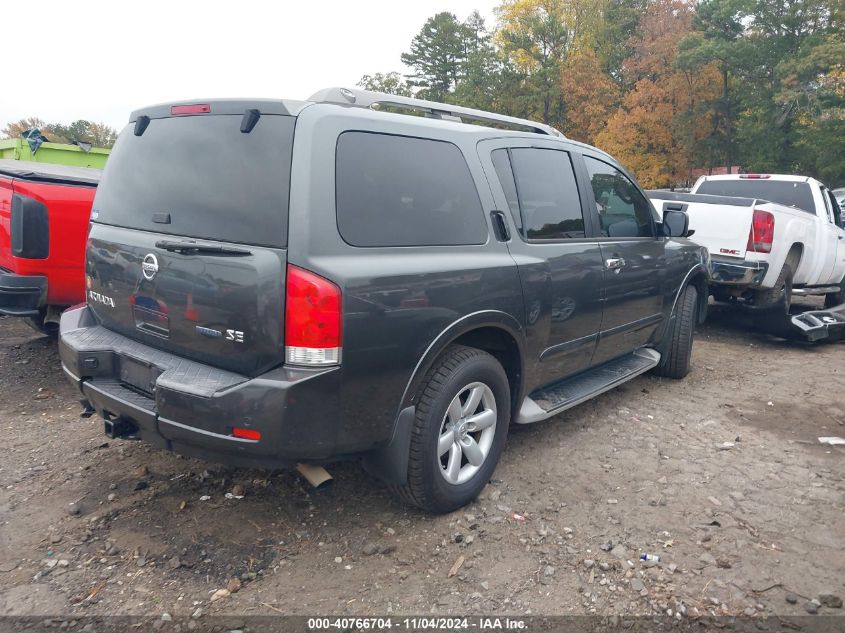 2010 Nissan Armada Se/Titanium/Platinum VIN: 5N1BA0ND7AN621155 Lot: 40766704