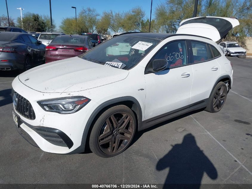 VIN W1N4N5BB4NJ344911 2022 Mercedes-Benz Amg Gla 35... no.2