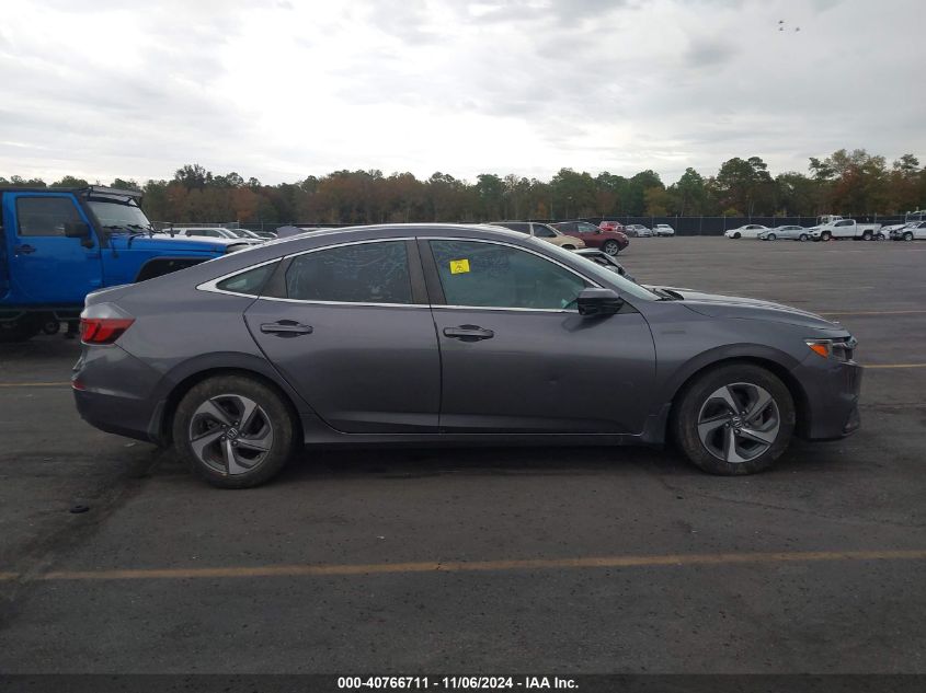 2019 Honda Insight Ex VIN: 19XZE4F57KE001465 Lot: 40766711