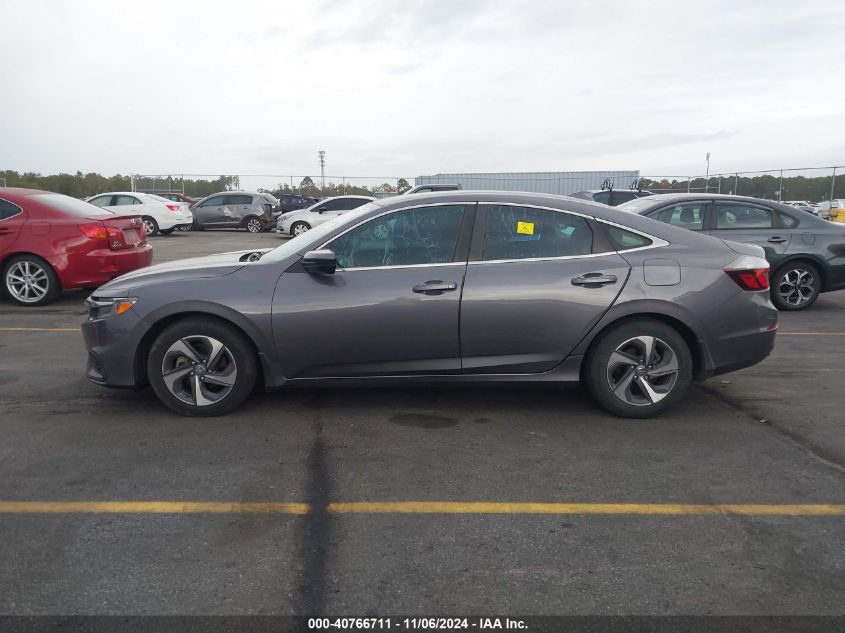 2019 Honda Insight Ex VIN: 19XZE4F57KE001465 Lot: 40766711