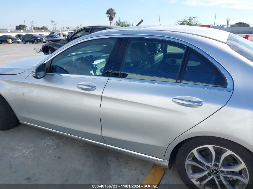 2018 Mercedes-Benz C 300 VIN: 55SWF4JB0JU265650 Lot: 40766723