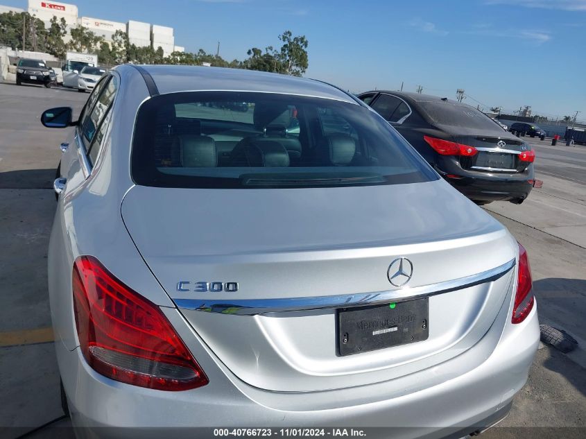 2018 Mercedes-Benz C 300 VIN: 55SWF4JB0JU265650 Lot: 40766723