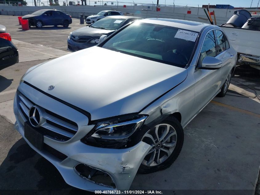 2018 Mercedes-Benz C 300 VIN: 55SWF4JB0JU265650 Lot: 40766723