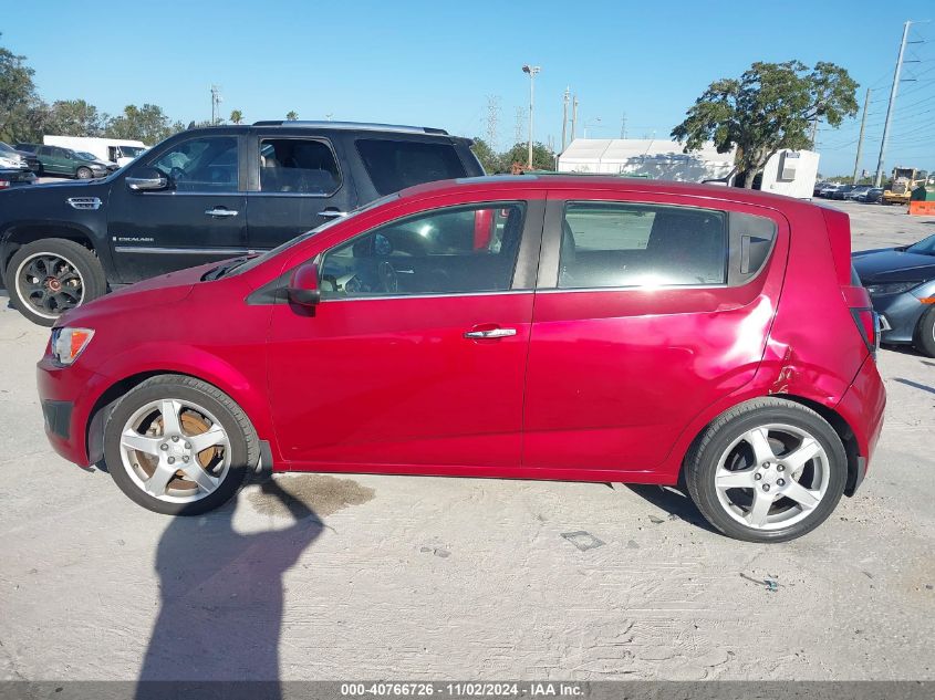 2014 Chevrolet Sonic Ltz Auto VIN: 1G1JE6SB7E4141888 Lot: 40766726