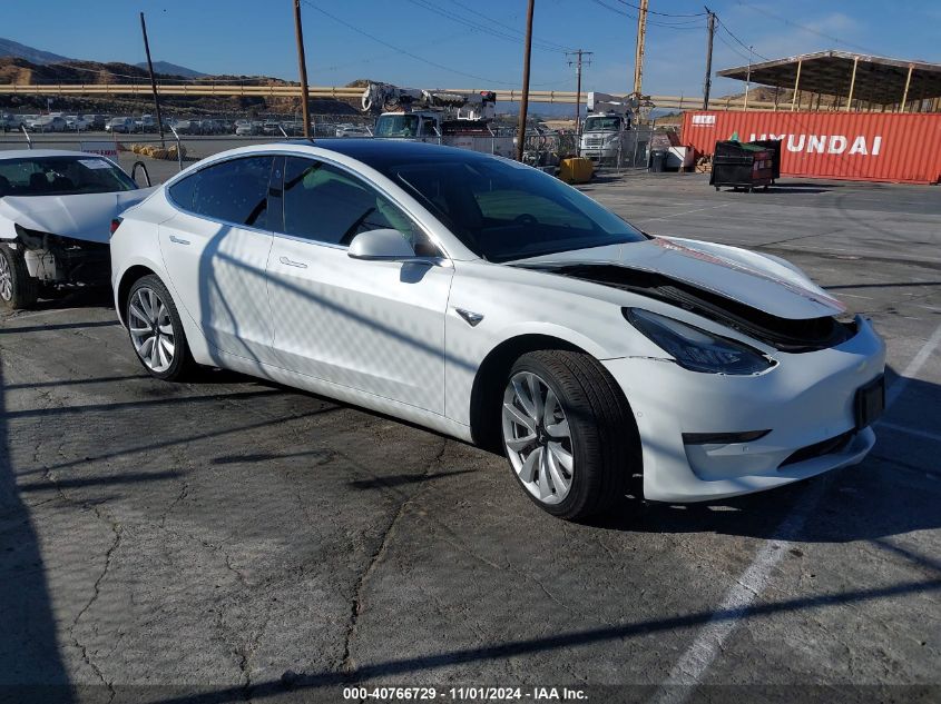 2018 TESLA MODEL 3 LONG RANGE/MID RANGE - 5YJ3E1EA3JF025113