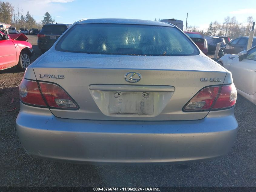 2002 Lexus Es 300 VIN: JTHBF30G325033987 Lot: 40766741