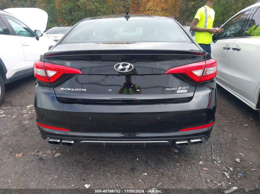 2015 Hyundai Sonata Limited 2.0T VIN: 5NPE34AB9FH250739 Lot: 40766782