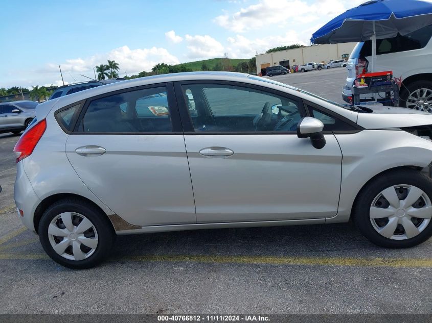 2012 Ford Fiesta Se VIN: 3FADP4EJ5CM156452 Lot: 40766812