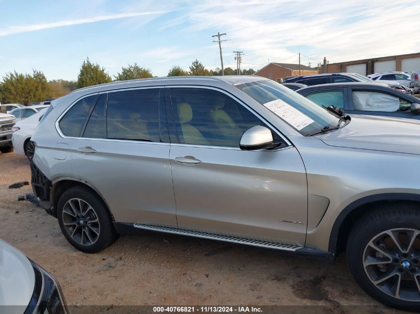 2015 BMW X5 xDrive35I VIN: 5UXKR0C54F0K56042 Lot: 40766821