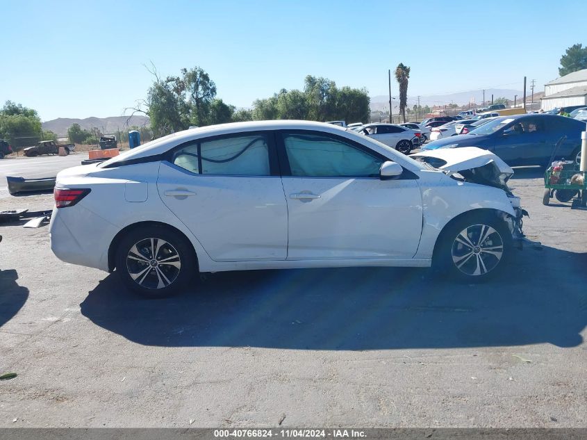 2021 Nissan Sentra Sv Xtronic Cvt VIN: 3N1AB8CV7MY290577 Lot: 40766824