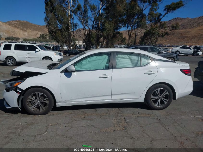 2021 Nissan Sentra Sv Xtronic Cvt VIN: 3N1AB8CV7MY290577 Lot: 40766824