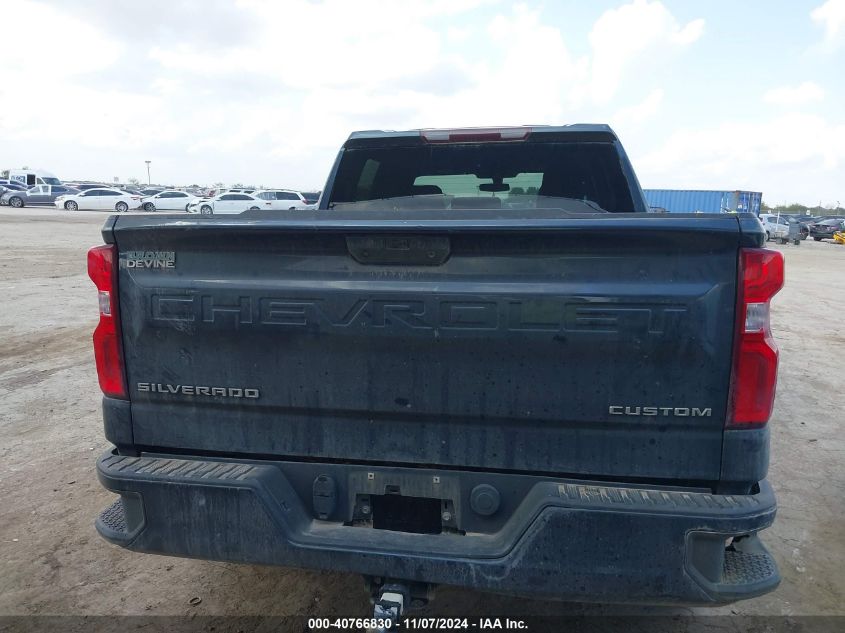 2021 Chevrolet Silverado 1500 2Wd Short Bed Custom VIN: 1GCPWBEH3MZ159801 Lot: 40766830