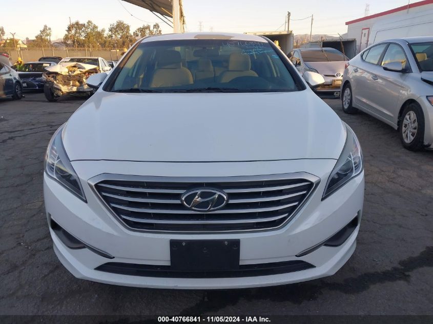 2016 Hyundai Sonata VIN: 5NPE24AF4GH405611 Lot: 40766841