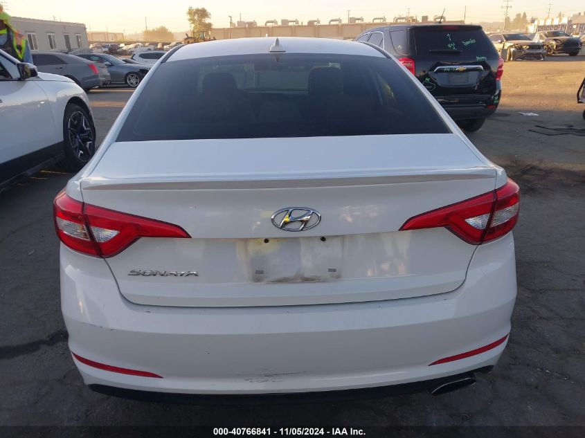 2016 Hyundai Sonata VIN: 5NPE24AF4GH405611 Lot: 40766841