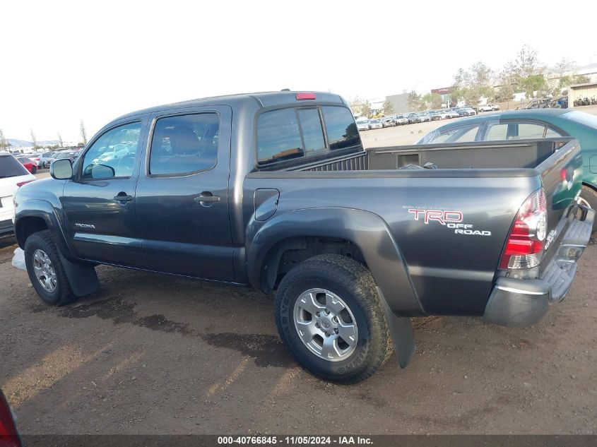 2011 Toyota Tacoma Double Cab Prerunner VIN: 3TMJU4GN5BM116389 Lot: 40766845