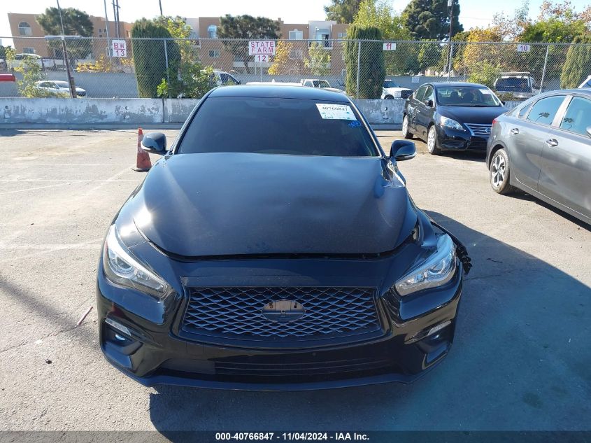 2021 Infiniti Q50 Pure VIN: JN1EV7APXMM702713 Lot: 40766847