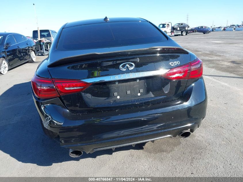 2021 Infiniti Q50 Pure VIN: JN1EV7APXMM702713 Lot: 40766847