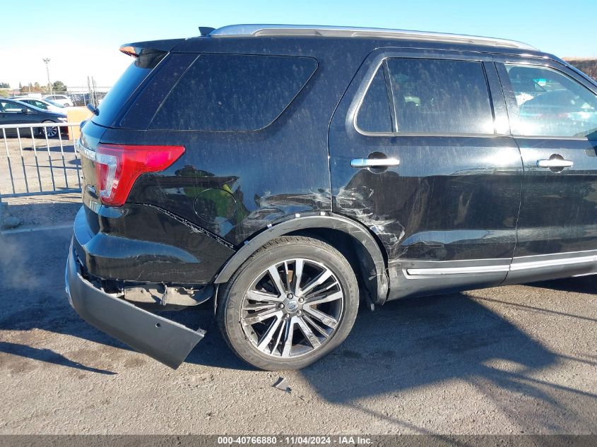 2016 Ford Explorer Platinum VIN: 1FM5K8HTXGGC41316 Lot: 40766880