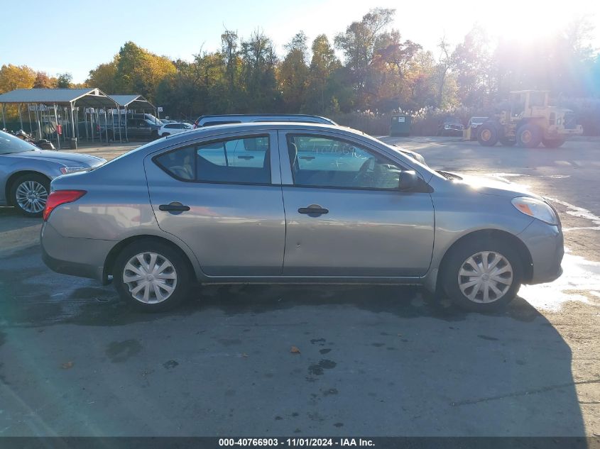 2014 Nissan Versa 1.6 S VIN: 3N1CN7AP7EL834508 Lot: 40766903