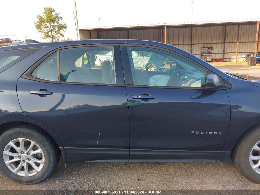 2019 Chevrolet Equinox Ls VIN: 3GNAXHEV9KS521417 Lot: 40766921