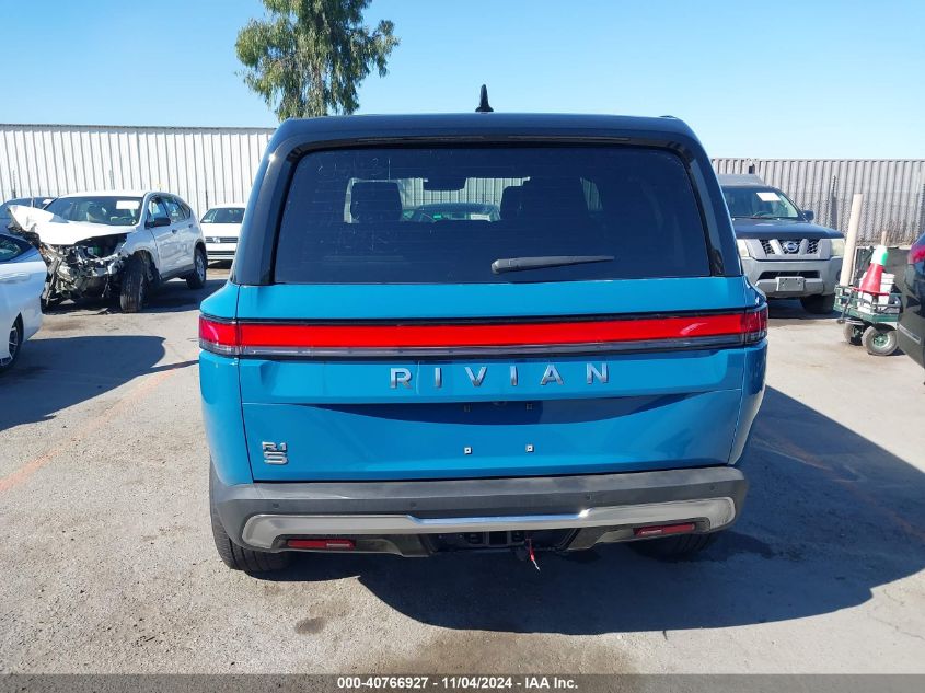 2025 Rivian R1S Adventure Dual Motor Large Pack/Adventure Dual Motor Max Pack VIN: 7PDSGBBA9SN056202 Lot: 40766927