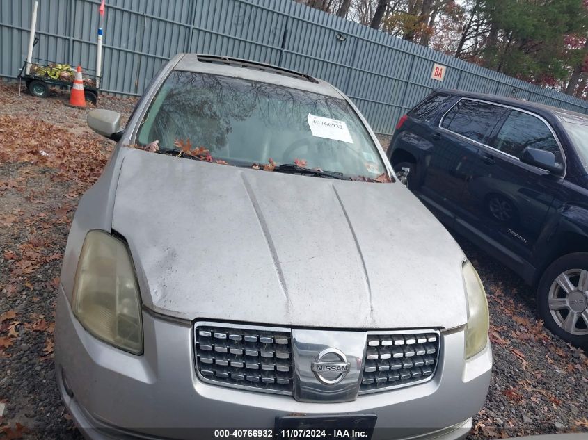 2005 Nissan Maxima 3.5 Sl VIN: 414BA41E35C863751 Lot: 40766932