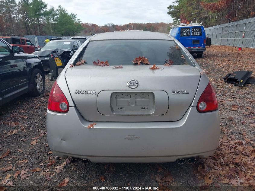 2005 Nissan Maxima 3.5 Sl VIN: 414BA41E35C863751 Lot: 40766932