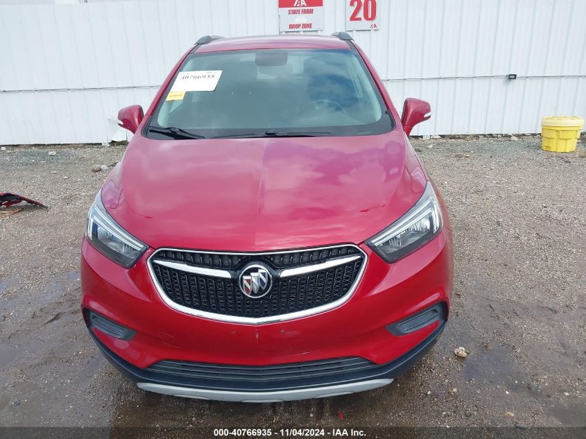 2019 Buick Encore Fwd Preferred VIN: KL4CJASB7KB904752 Lot: 40766935