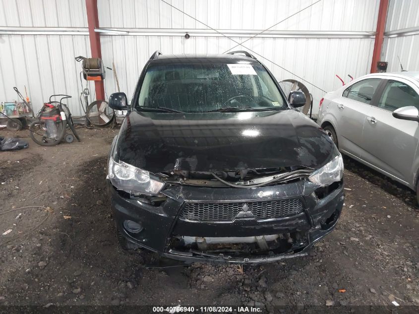 2013 Mitsubishi Outlander Es VIN: JA4AS2AW4DU012898 Lot: 40766940