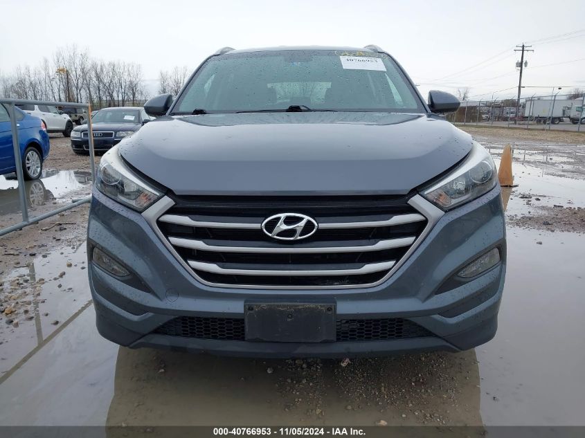 2017 Hyundai Tucson Se VIN: KM8J3CA41HU274029 Lot: 40766953