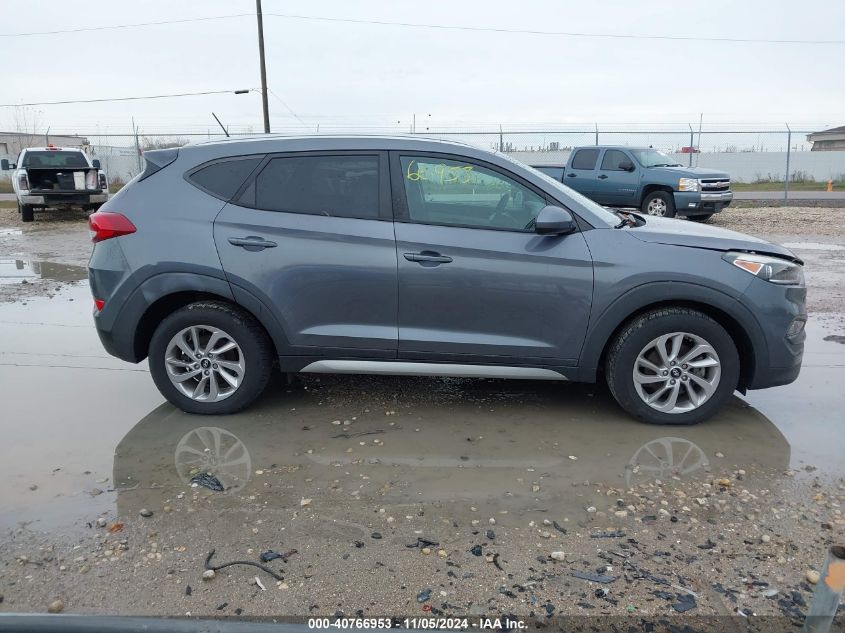 2017 Hyundai Tucson Se VIN: KM8J3CA41HU274029 Lot: 40766953