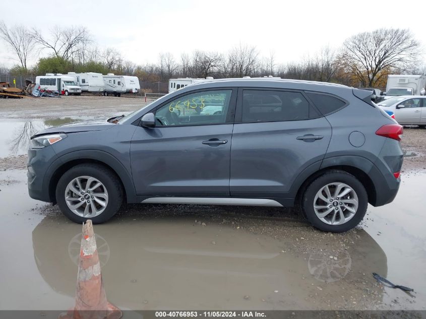 2017 Hyundai Tucson Se VIN: KM8J3CA41HU274029 Lot: 40766953