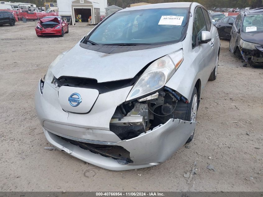 2013 Nissan Leaf S VIN: 1N4AZ0CP4DC425458 Lot: 40766954